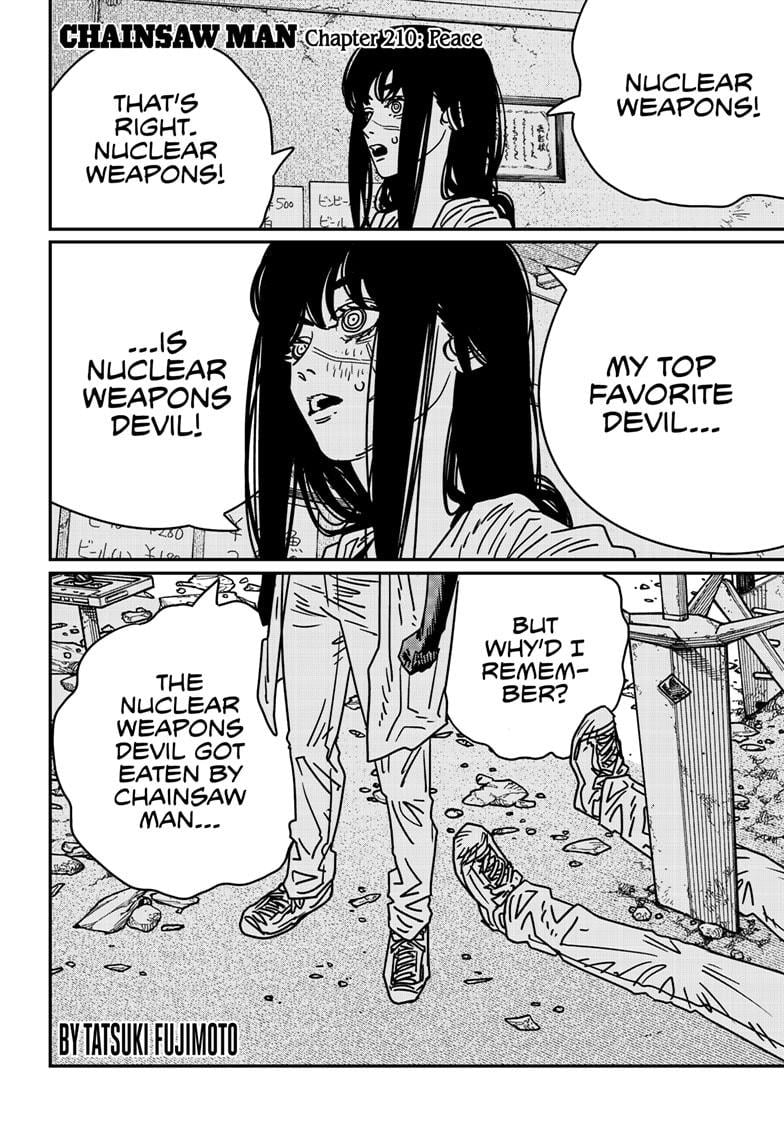 Read Chainsaw Man Chapter 210 - readchainsaw-man.com | High Quality Manga Image 1