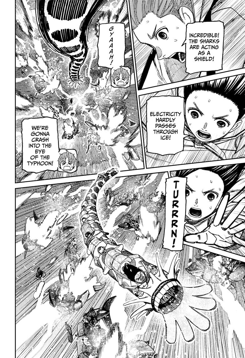 Dandadan Chapter 198 - Page 14 - dandadan Chapter 198 - Smash the Typhoon's Eye! manga