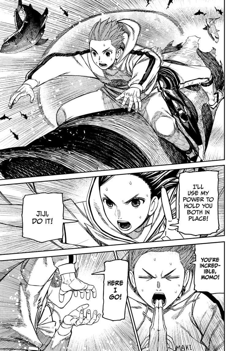 Dandadan Chapter 198 - Page 3 - dandadan Chapter 198 - Smash the Typhoon's Eye! manga