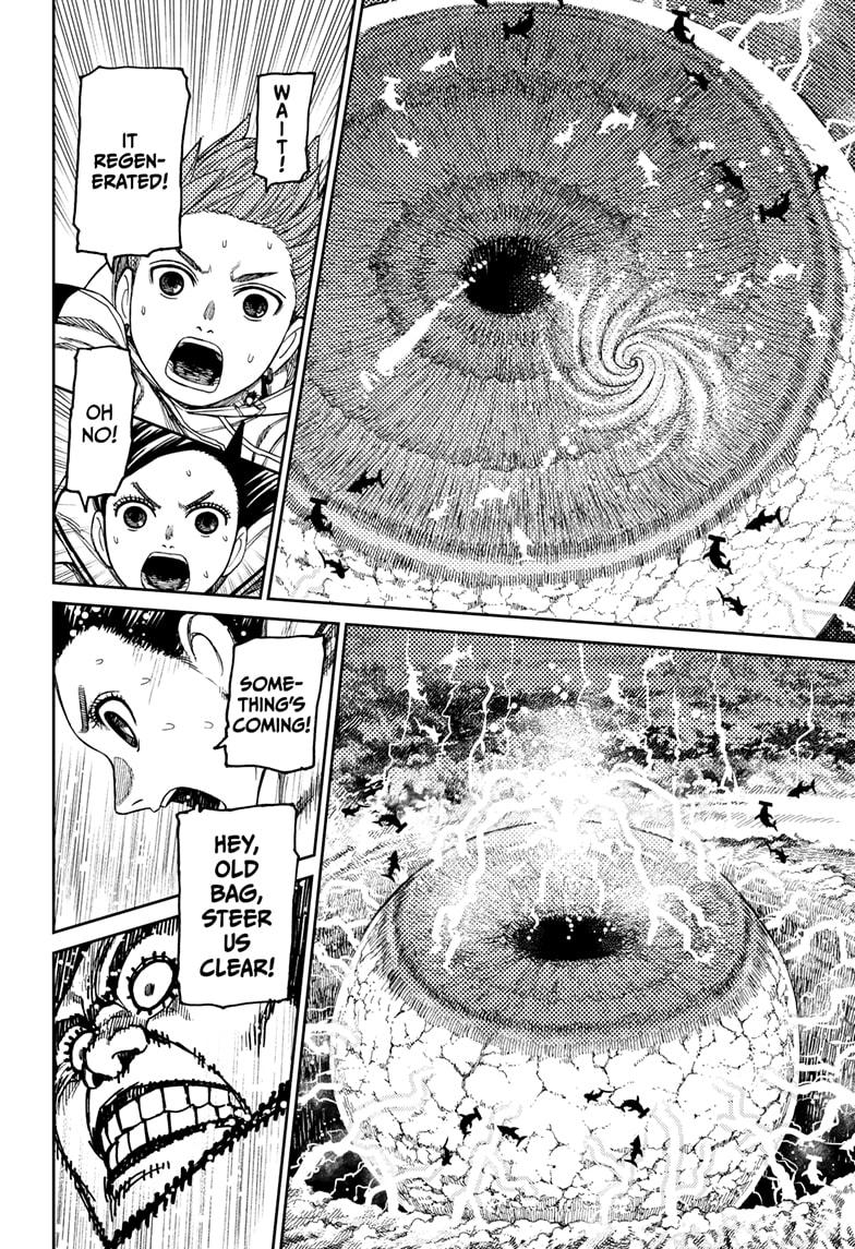 Dandadan Chapter 198 - Page 6 - dandadan Chapter 198 - Smash the Typhoon's Eye! manga