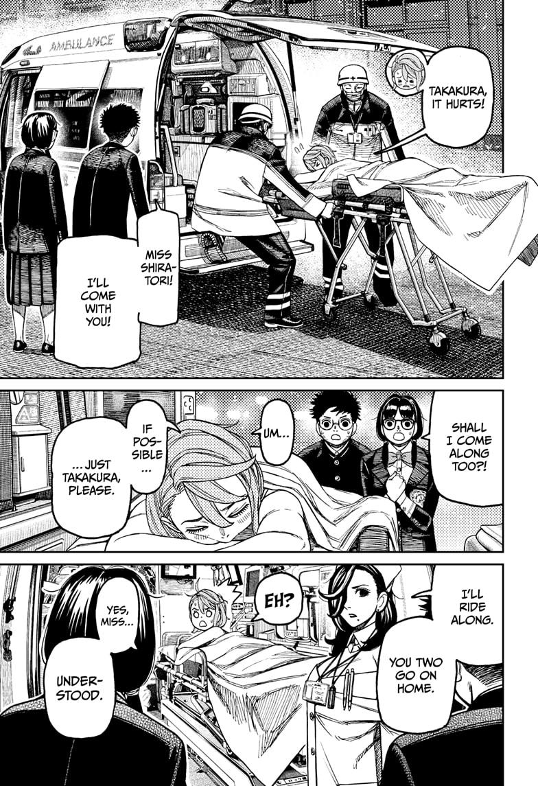 Dandadan Chapter 200 - Page 11 - dandadan Chapter 200 - Everyone's Whereabouts manga