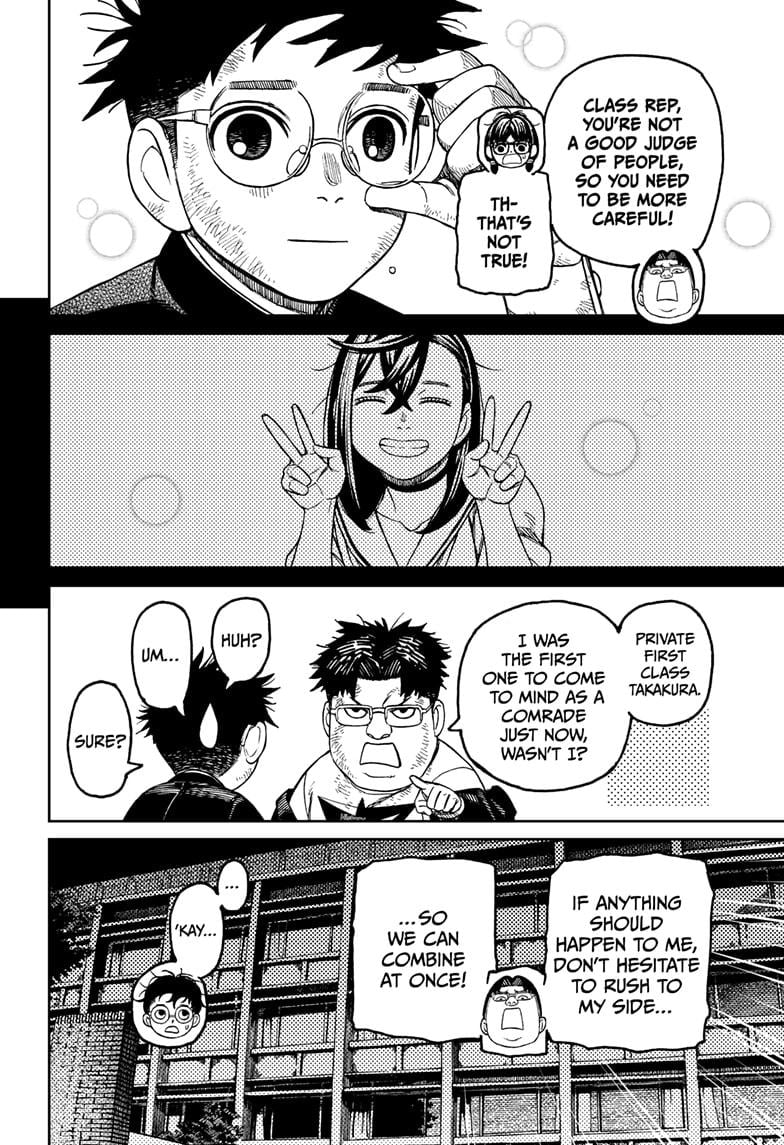 Dandadan Chapter 200 - Page 18 - dandadan Chapter 200 - Everyone's Whereabouts manga