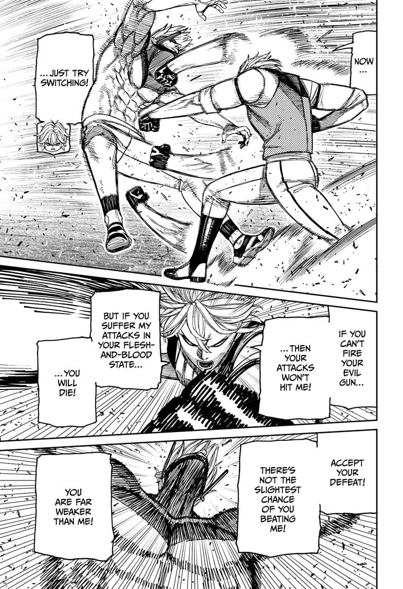 Dandadan Chapter 205 - Page 15 - dandadan Chapter 205 - Spiral Training manga