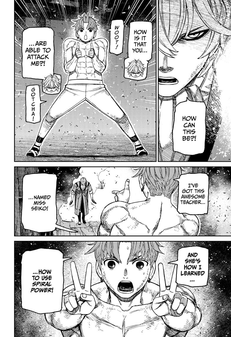 Dandadan Chapter 205 - Page 8 - dandadan Chapter 205 - Spiral Training manga