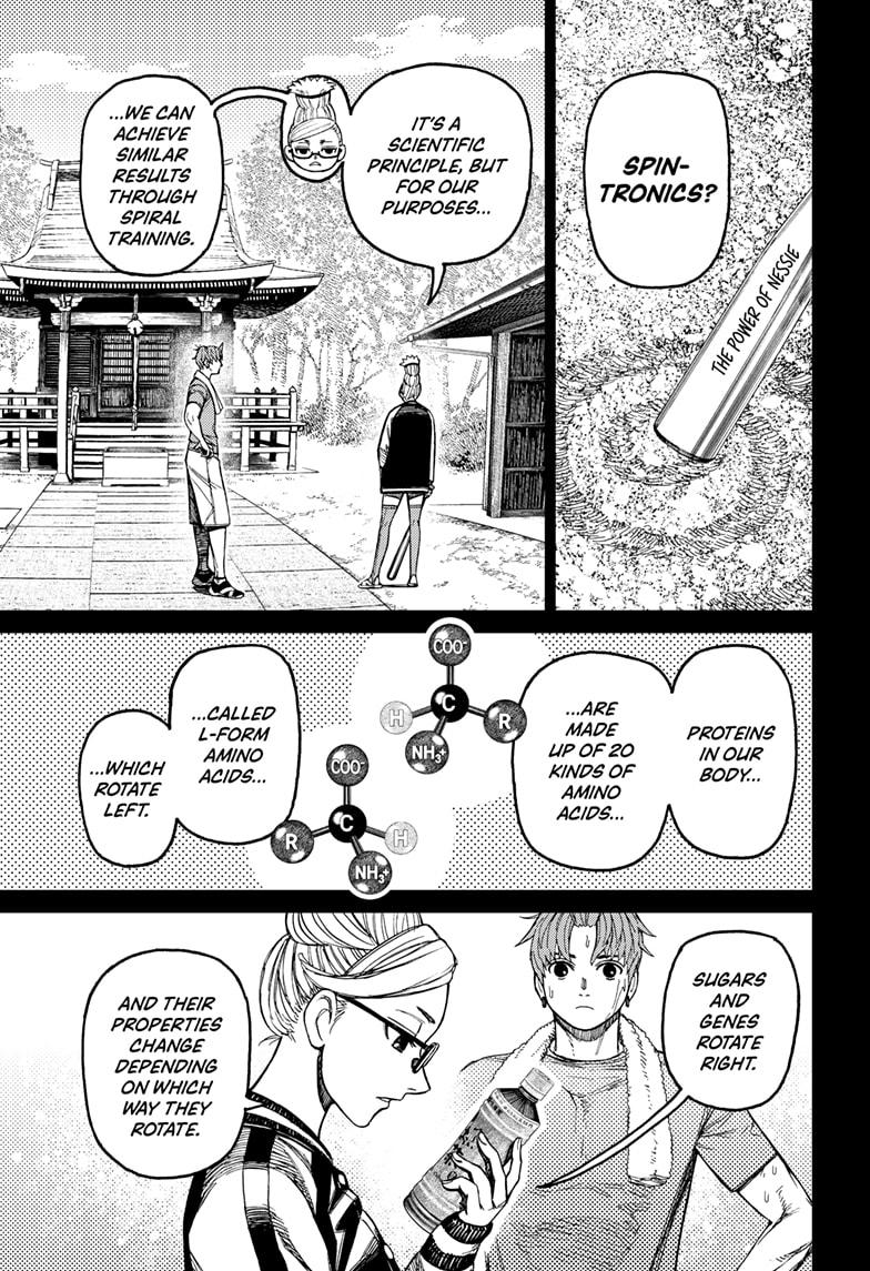 Dandadan Chapter 205 - Page 9 - dandadan Chapter 205 - Spiral Training manga