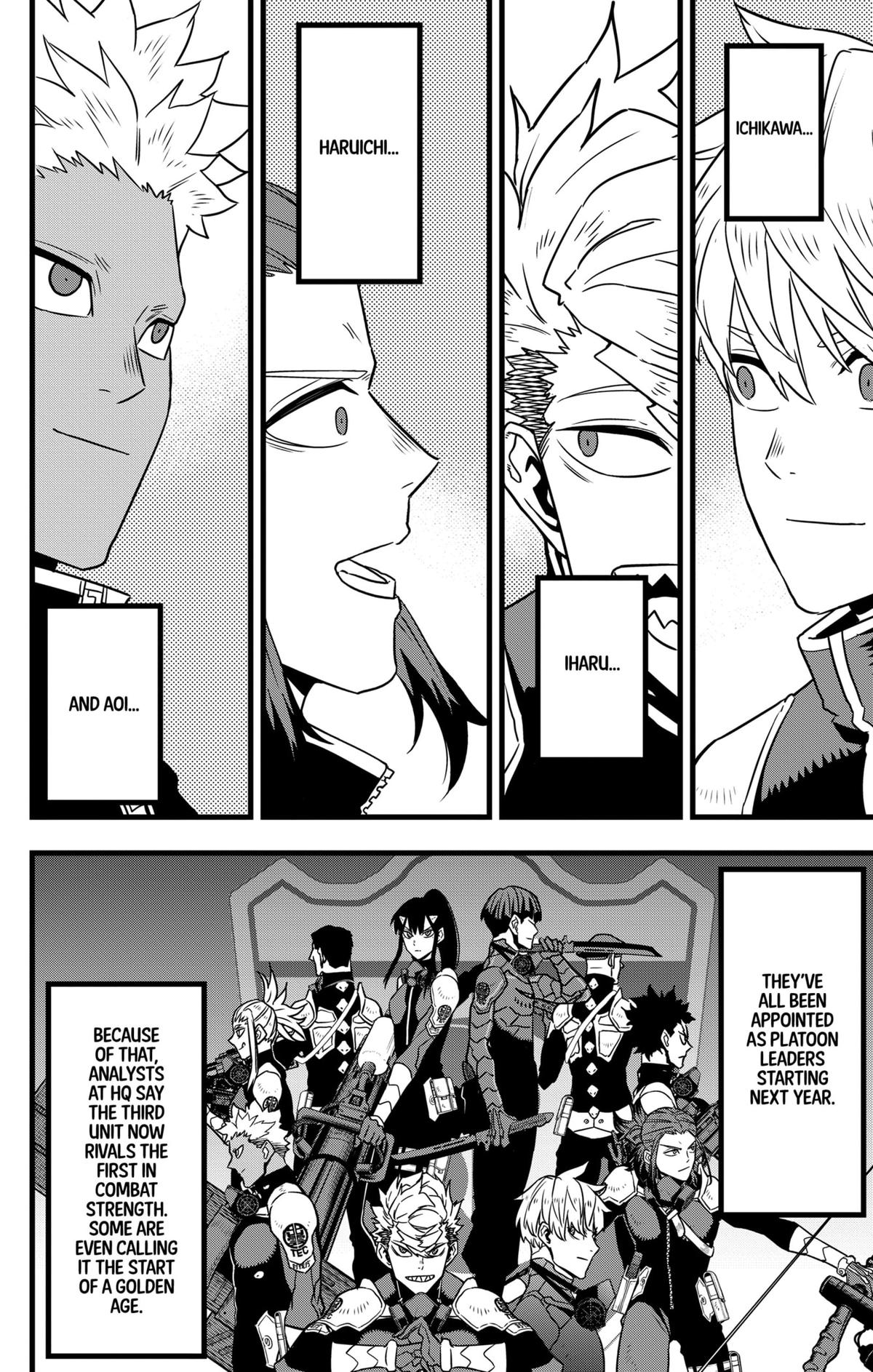 Read Kaiju No 8 Chapter 129 - kaiju-no8-manga.com | High Quality Manga Image 24