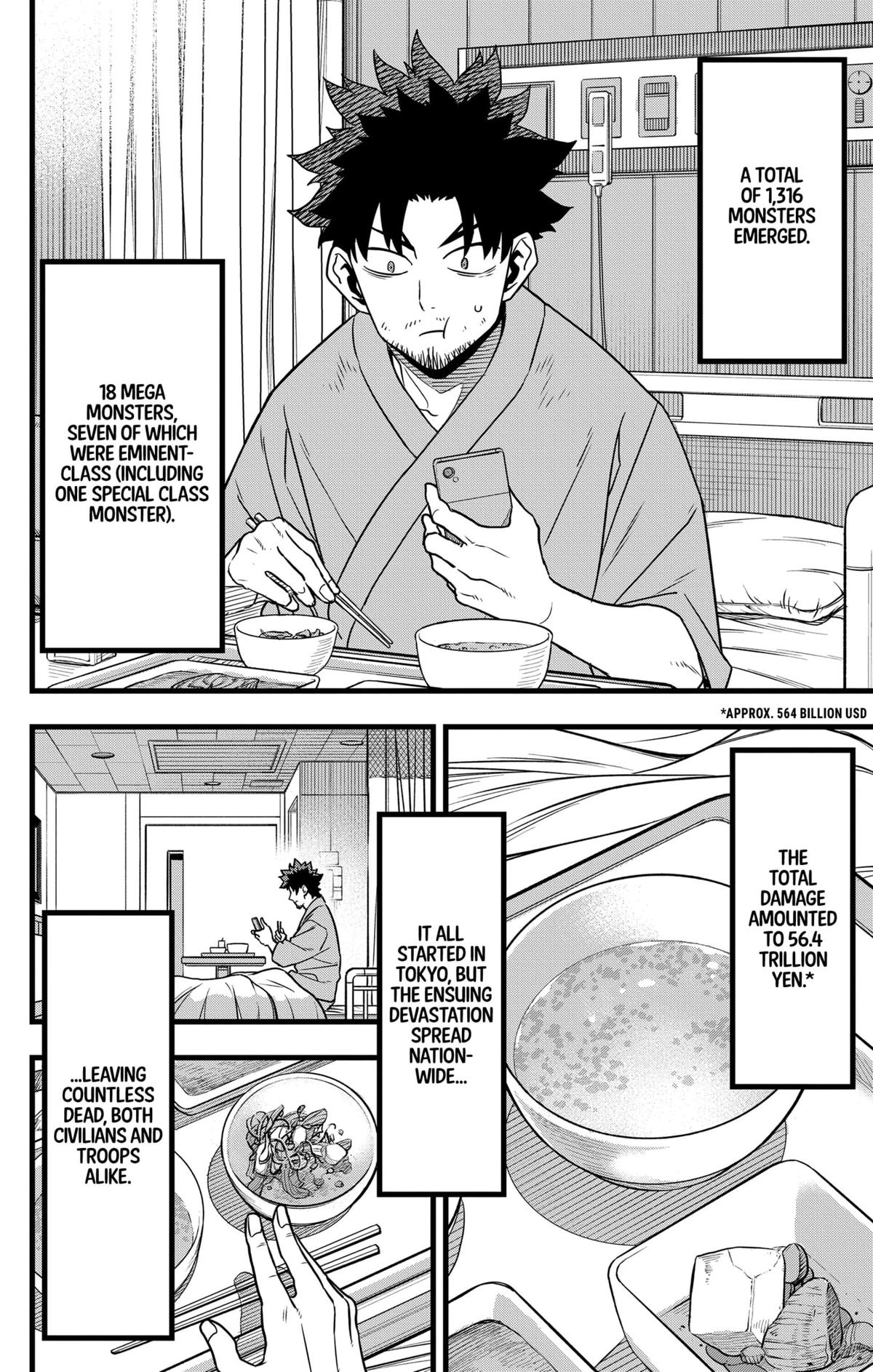 Read Kaiju No 8 Chapter 129 - kaiju-no8-manga.com | High Quality Manga Image 3