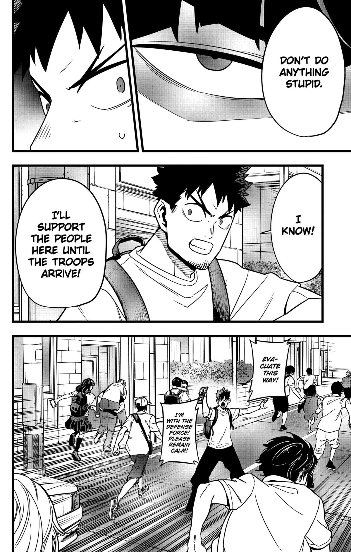Read Kaiju No 8 Chapter 129 - kaiju-no8-manga.com | High Quality Manga Image 34