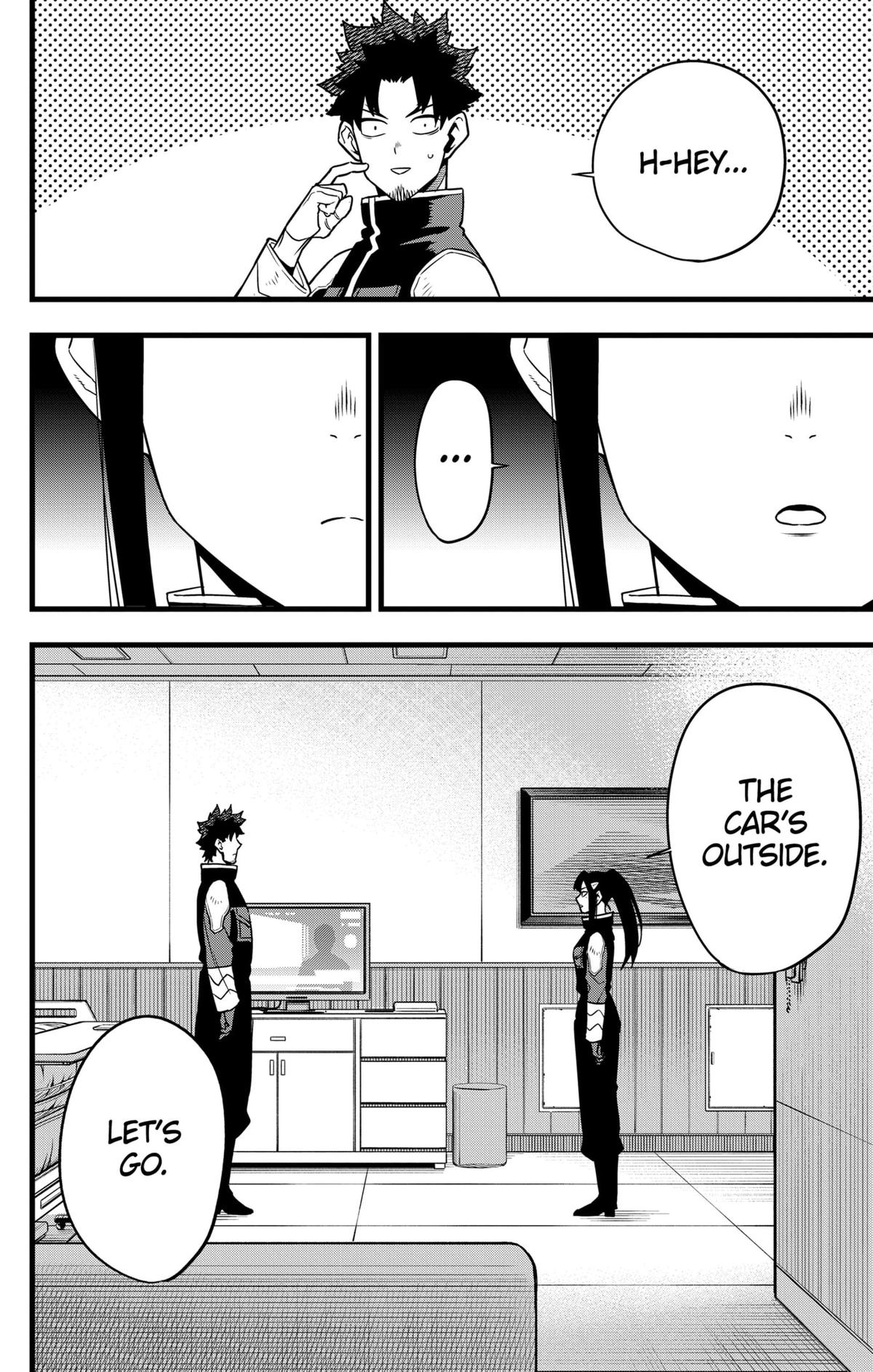 Read Kaiju No 8 Chapter 129 - kaiju-no8-manga.com | High Quality Manga Image 9