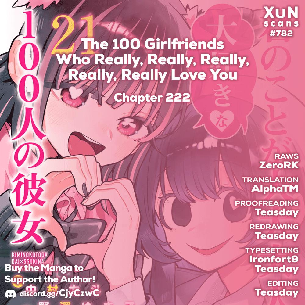 Read The 100 Girlfriends Who Really Really Really Really Really Love You Chapter 222 - the100girlfriendsmanga.com | High Quality Manga Image 1