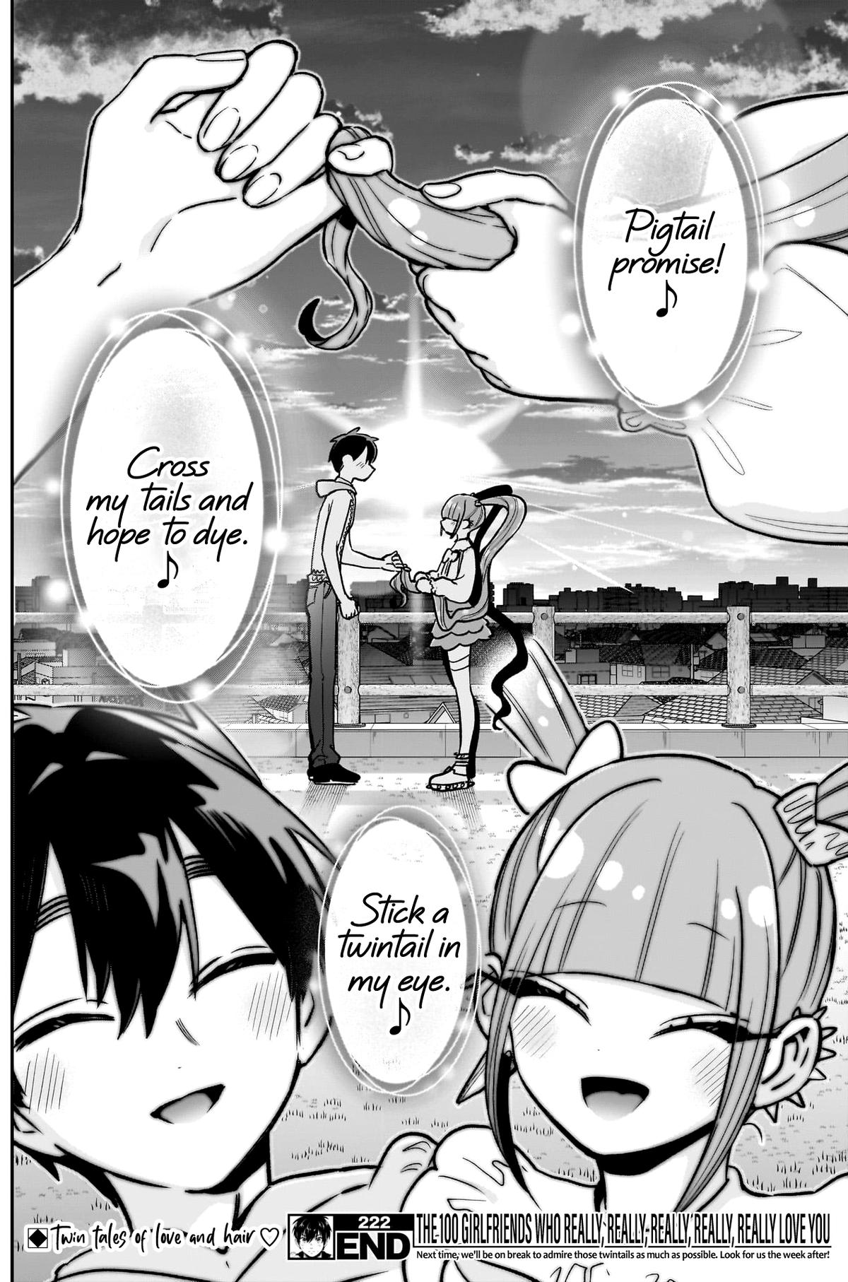 Read The 100 Girlfriends Who Really Really Really Really Really Love You Chapter 222 - the100girlfriendsmanga.com | High Quality Manga Image 21