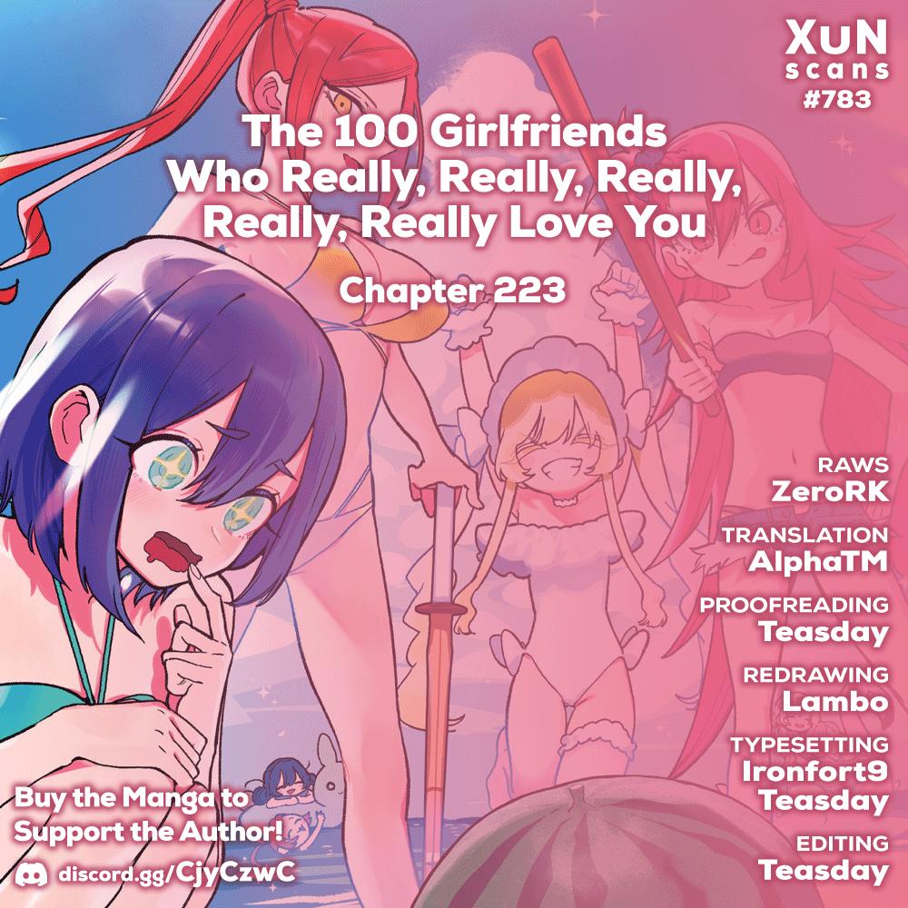 Read The 100 Girlfriends Who Really Really Really Really Really Love You Chapter 223 - the100girlfriendsmanga.com | High Quality Manga Image 1