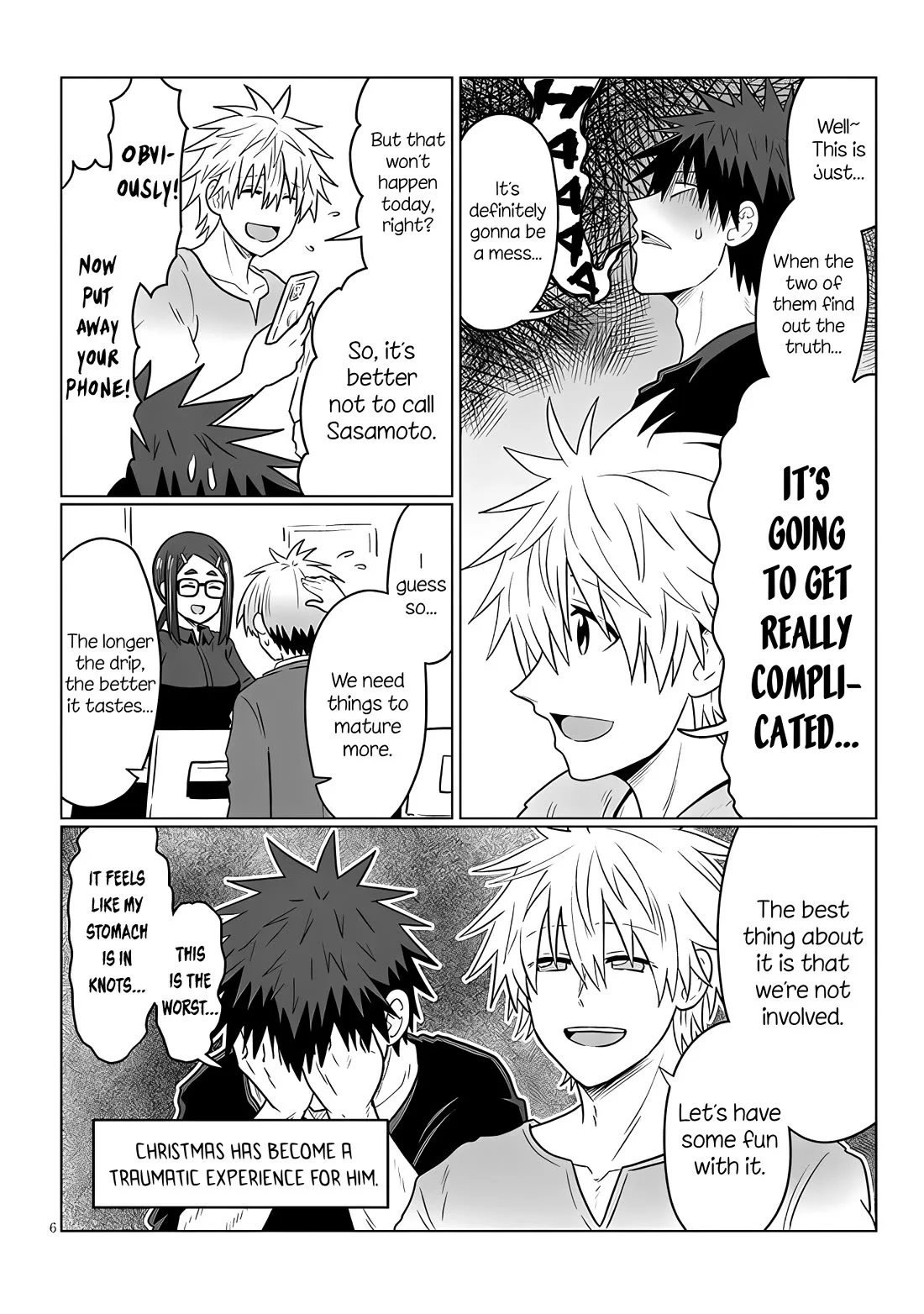 Uzaki-chan Wants to Hang Out, Chapter 124