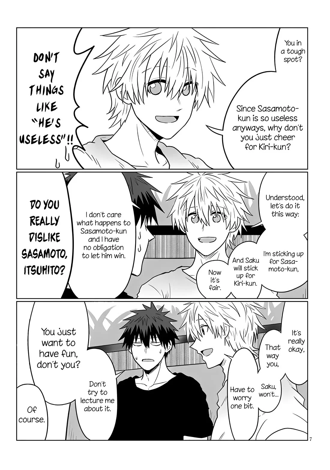 Uzaki-chan Wants to Hang Out, Chapter 124