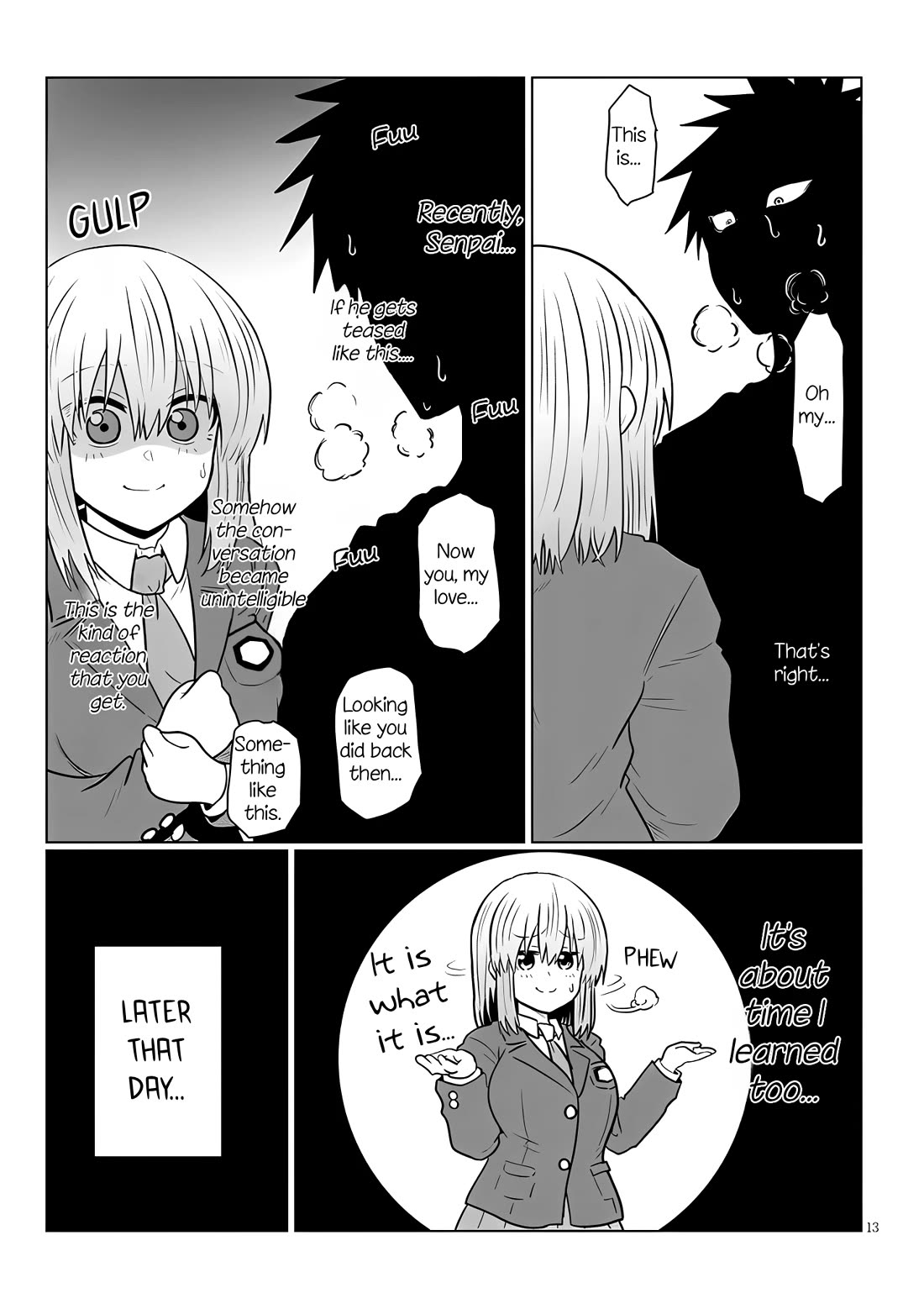 Uzaki-chan Wants to Hang Out, Chapter 125