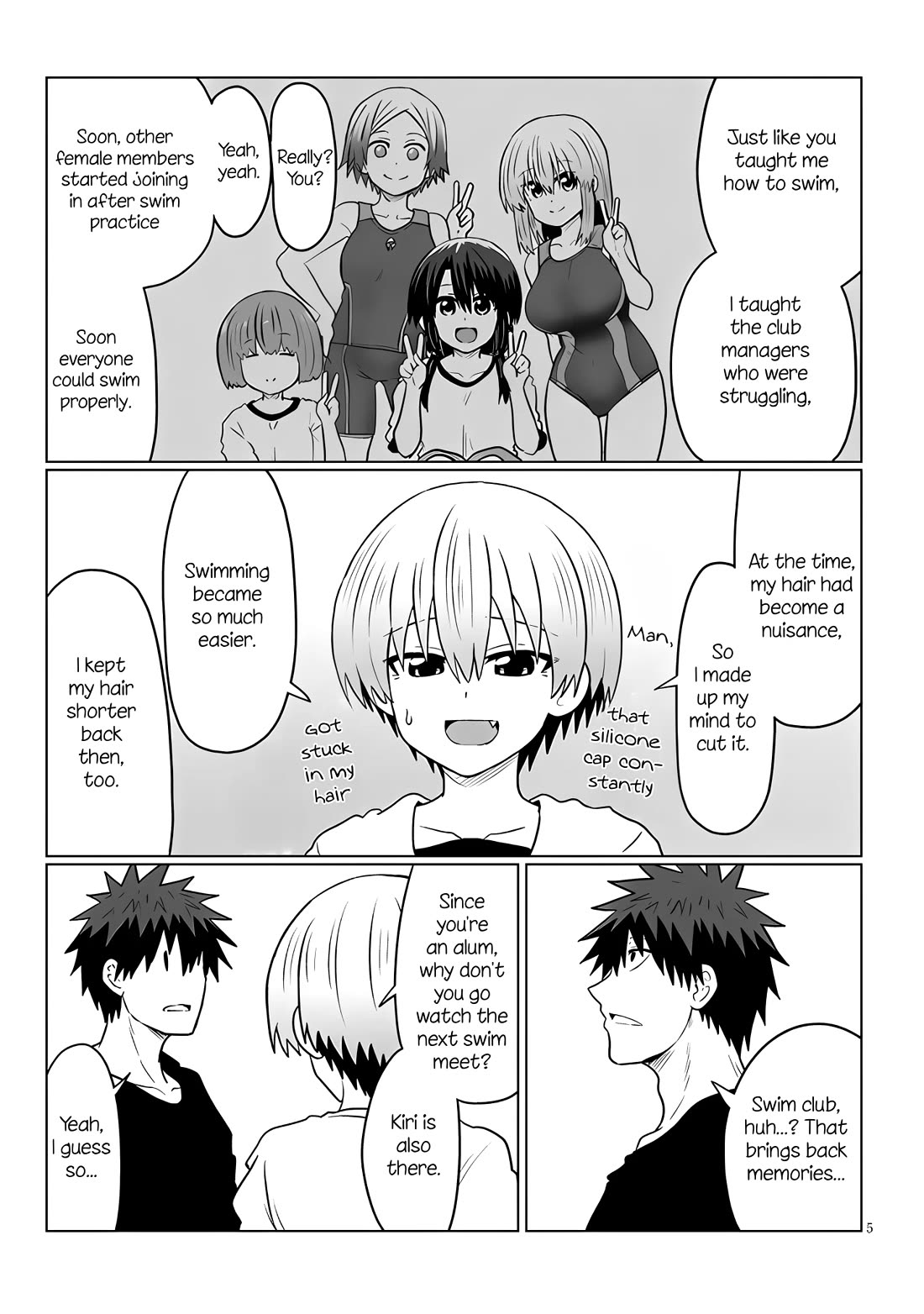 Uzaki-chan Wants to Hang Out, Chapter 125