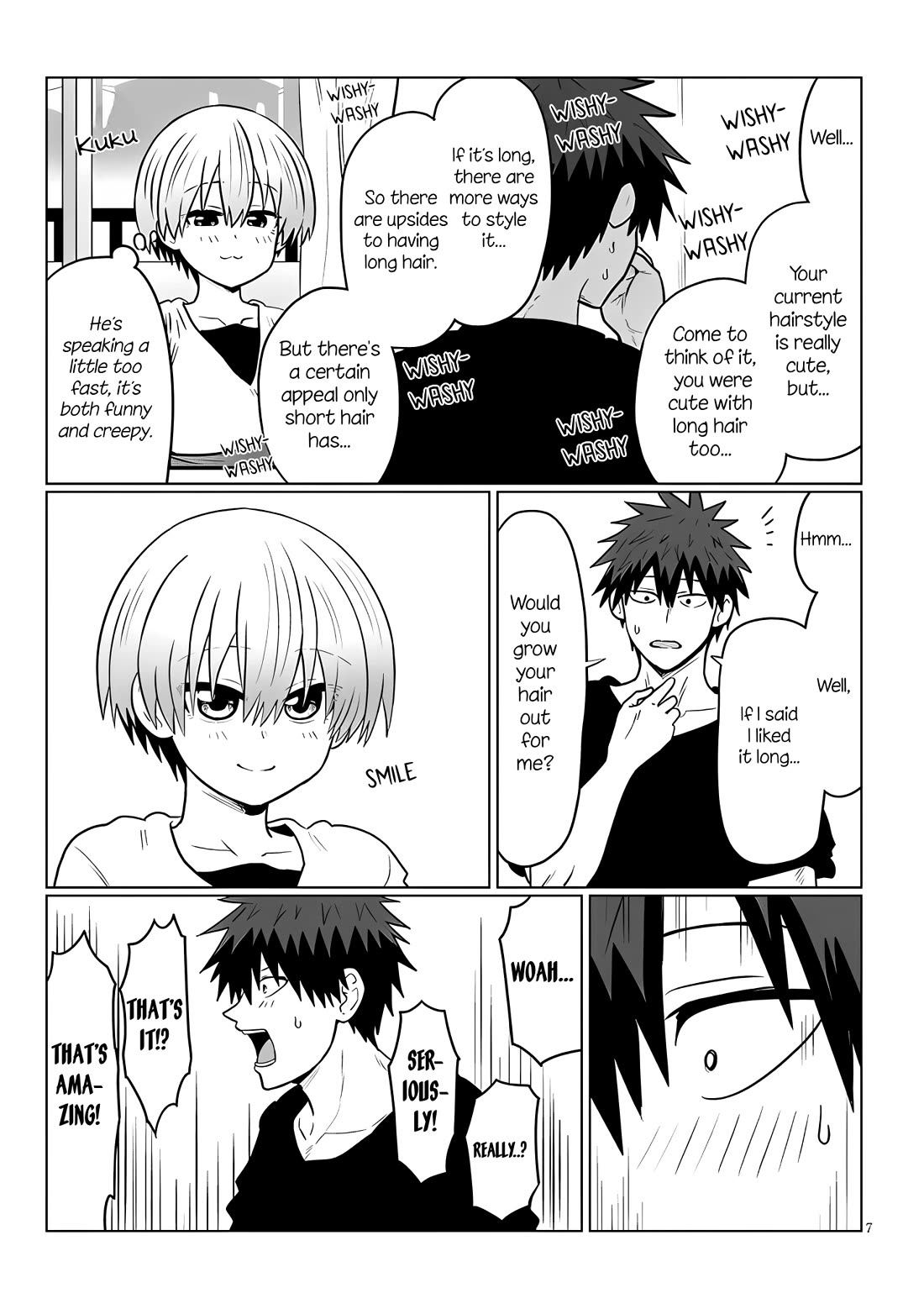 Uzaki-chan Wants to Hang Out, Chapter 125
