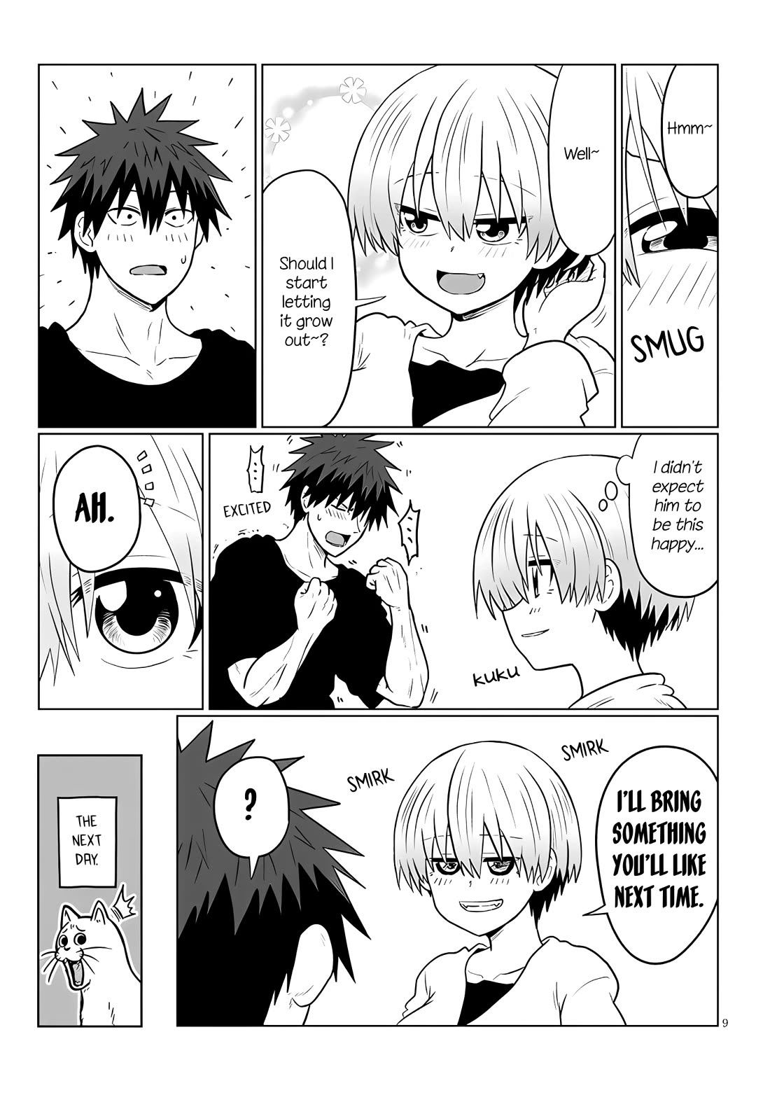 Uzaki-chan Wants to Hang Out, Chapter 125